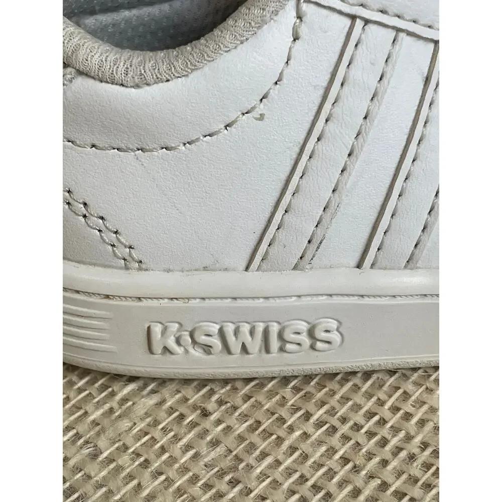 K-Swiss‎ Toddler Classic Triple White Sneakers, Exc Condition, Toddler size 8